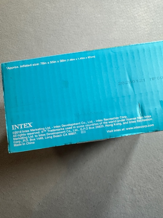 Intex Giant Unicorn Inflatable Pool Float Ride-On 78x55x38” Large Swimming Raft - Picture 6 of 7